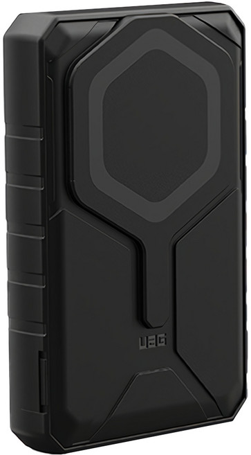 UAG 磁吸無線耐衝擊行動電源 10000mAh, WPB-01, 黑灰色
