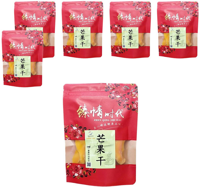 啡茶不可 芒果乾, 150g, 6包