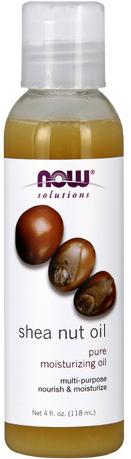 NOW Foods 純乳木果保濕油, 118ml, 1瓶