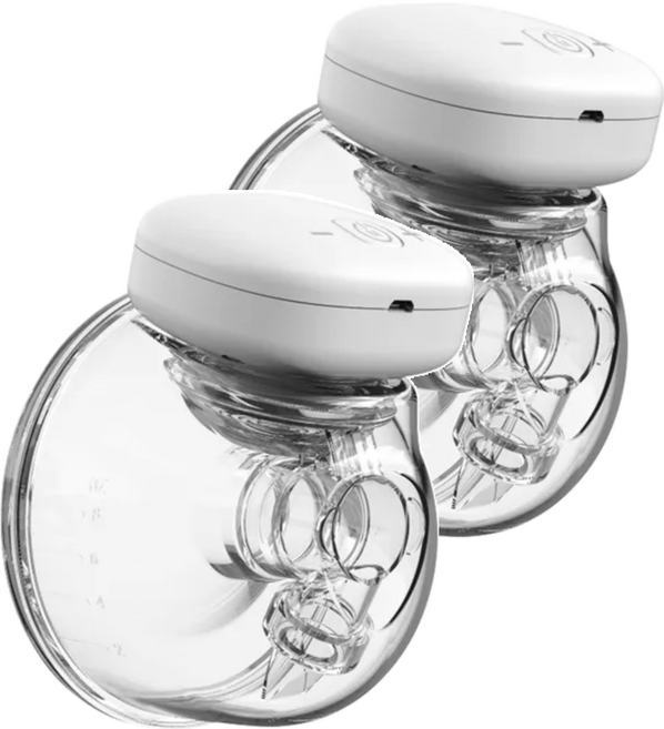 YOUHA 優合 THE INs 穿戴式隱形吸乳器 智能藍芽版 24mm, 白色, 2個