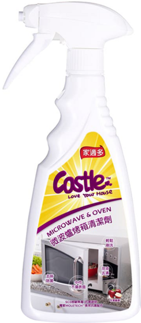 Castle 家適多 微波爐烤箱清潔劑, 500ml, 1瓶