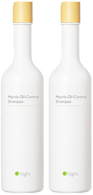 O'right 歐萊德 香桃木控油洗髮精, 400ml, 2瓶