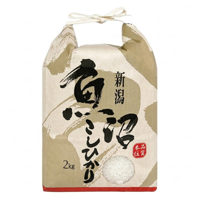 Well Life 悅生活 谷穗 新潟縣獲獎40年南魚沼越光米 100%日本直送, 2kg, 1個, 特A級