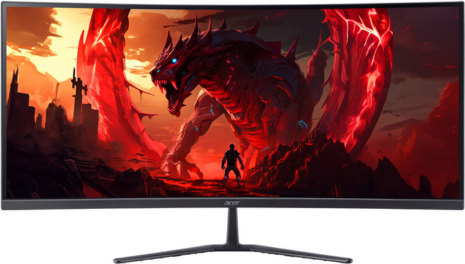 acer 宏碁 34吋 QHD 200Hz 顯示器 VA 3440 x 1440 ED340CUR X0 3年保固
