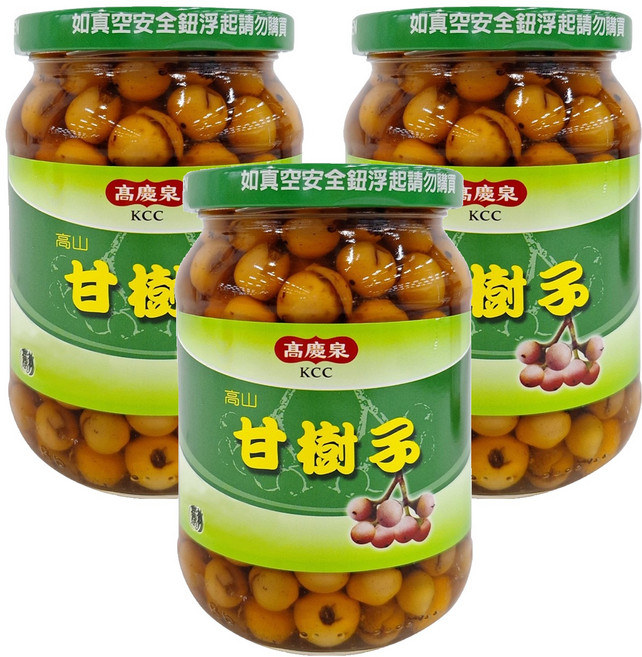 高慶泉 高山甘樹子, 380g, 3罐