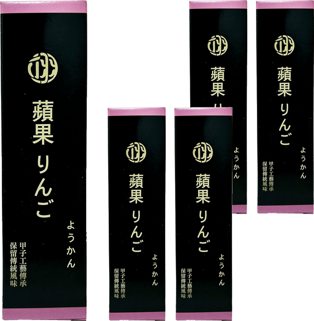 成翊 蘋果羊羹, 90g, 5條