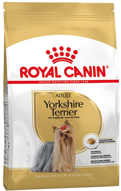 ROYAL CANIN 法國皇家 BHN 約克夏 成犬 專用飼料 YSA, 1.5kg, 1袋, 玉米粉、米、動物脂肪、植物分離蛋白