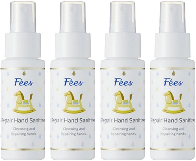 Fees BEAUTE 修護乾洗手噴霧, 50ml, 4瓶