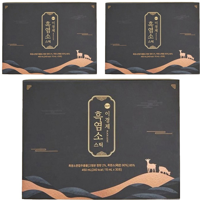 Dr Leo 來旿 黑山羊條 30包, 3套, 450ml