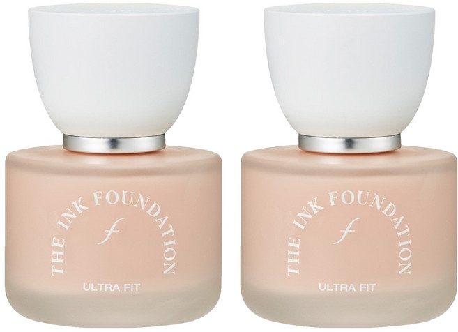 THE FACE SHOP 菲詩小舖 fmgt 台灣公司貨 貼妝無瑕粉底液 SPF20 PA++ 30ml, 201, 2瓶