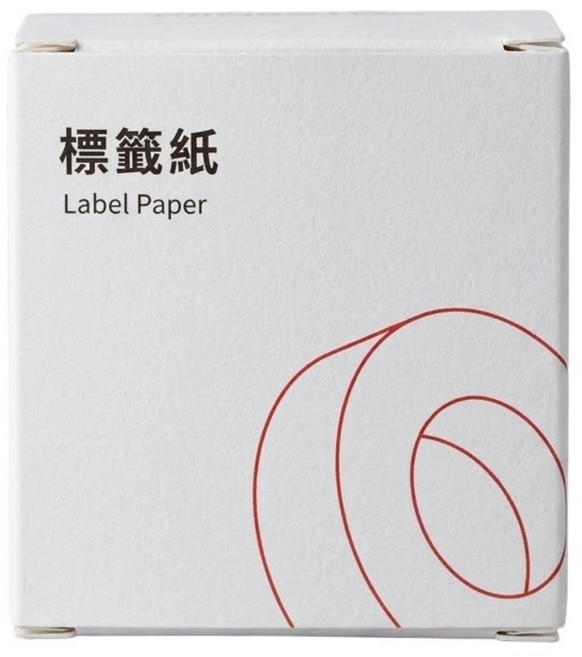 NIIMBOT 自黏性熱感應紙 啞白, 230張, 1個