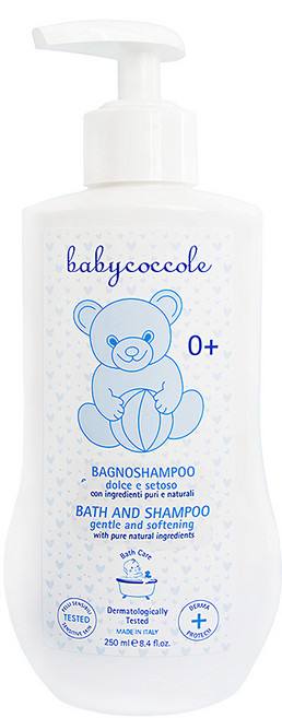babycoccole 寶貝可可麗 2合1洗髮沐浴露, 1瓶, 250ml
