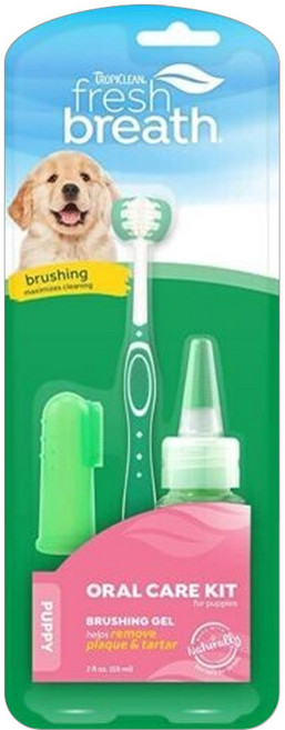 fresh breath 鮮呼吸 凝膠潔牙組 幼犬專用, 1組, 59ml