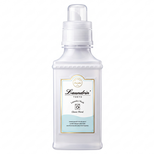 Laundrin' 朗德林 香水濃縮洗衣精 經典花香, 410ml, 1瓶