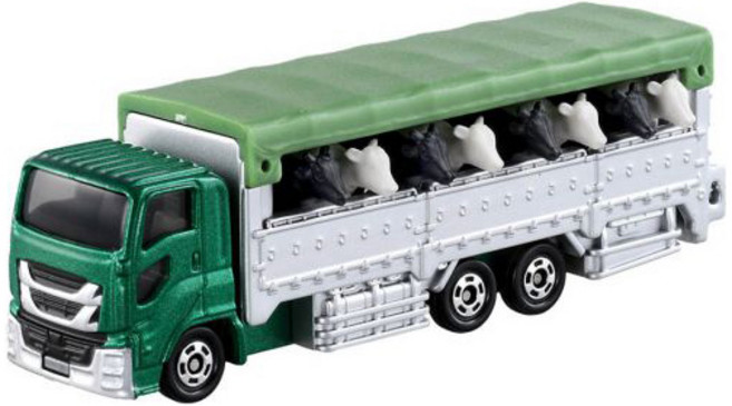 TAKARA TOMY TOMICA小汽車 動物運輸車, Green, 1個