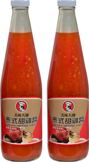 CHEF'S CHOICE 美味大師 泰式甜雞醬, 700ml, 2瓶