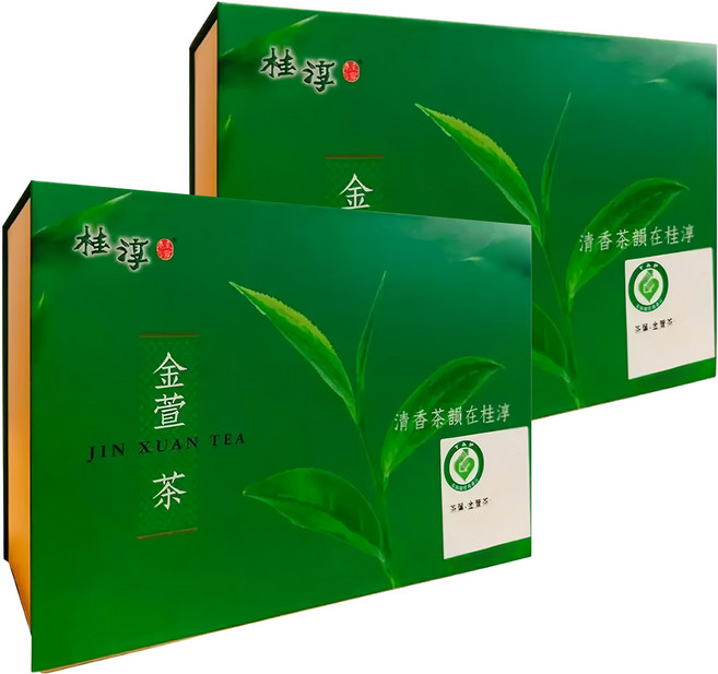 桂淳 金萱茶, 300g, 2盒, 2包