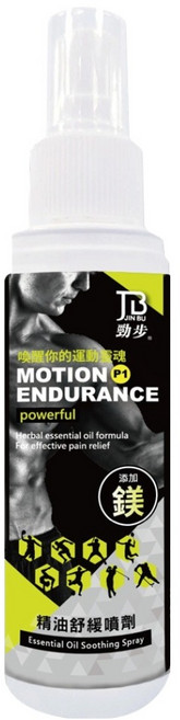 JIN BU 勁步 精油舒緩噴劑 100ml, 1瓶, 1瓶