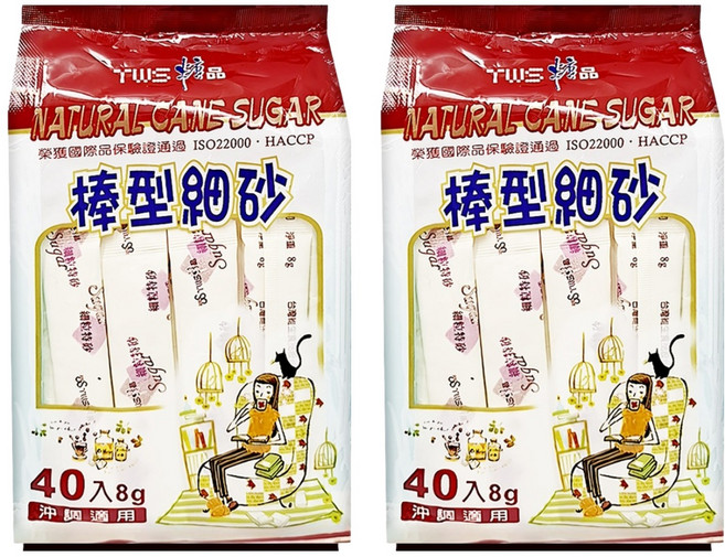 TWS 維生 棒型細砂層, 320g, 2袋
