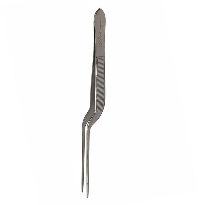 Sunland HAJIME 弓型耳鑷 不鏽鋼 14 x 1.5 x 0.5cm 13g, MUES005, 1支