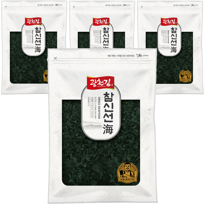 廣川海苔 乾燥海帶芽, 100g, 4包