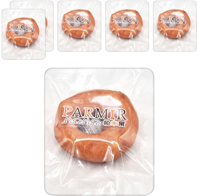 PARMIR 帕米爾 台灣公司貨 雞肉牛奶甜甜圈 犬用, 雞肉+牛皮骨, 6個