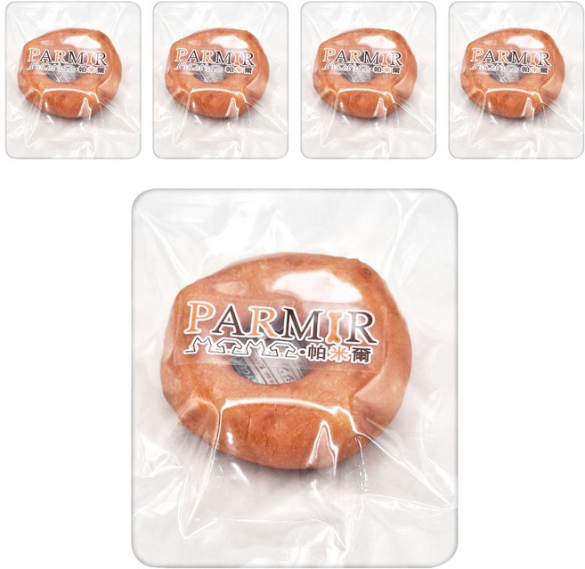 PARMIR 帕米爾 台灣公司貨 雞肉牛奶甜甜圈 犬用, 雞肉+牛皮骨, 5個