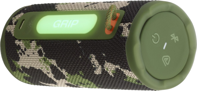 JBL 英大公司貨 氛圍燈效可攜型防水藍牙喇叭, 迷彩色, Grip