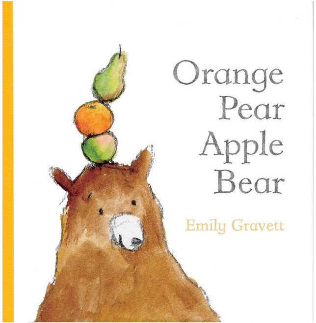 英文童書 Orange Pear Apple Bear, 平裝書