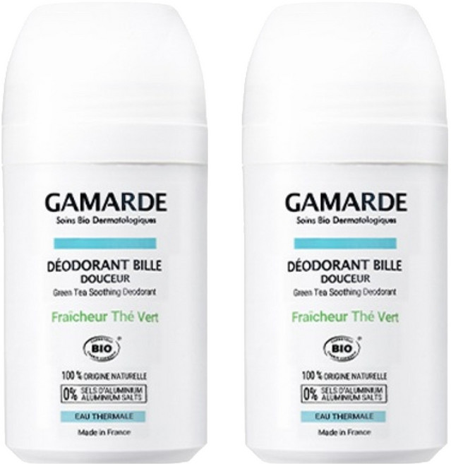 GAMARDE 珂瑪德 綠茶舒緩體香劑, 50ml, 2個