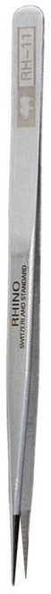 PRO RHINO TOOLS 犀牛鑷子 超硬鑷子 RH-11 140mm, 1支, 銀色