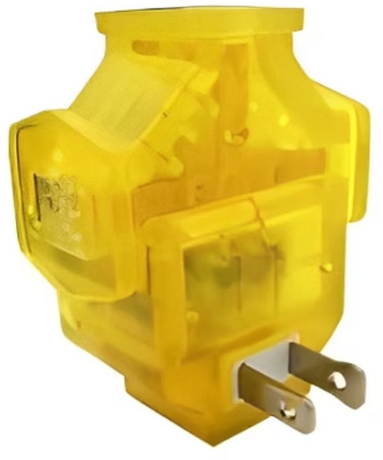 FONG HUA 崶華 1開3插 動力插座分接器 FH-2S, 1個