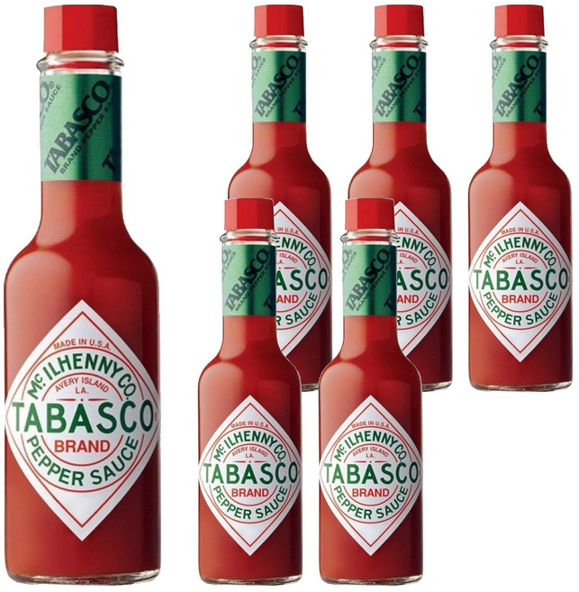 TABASCO 紅椒汁, 150ml, 6瓶