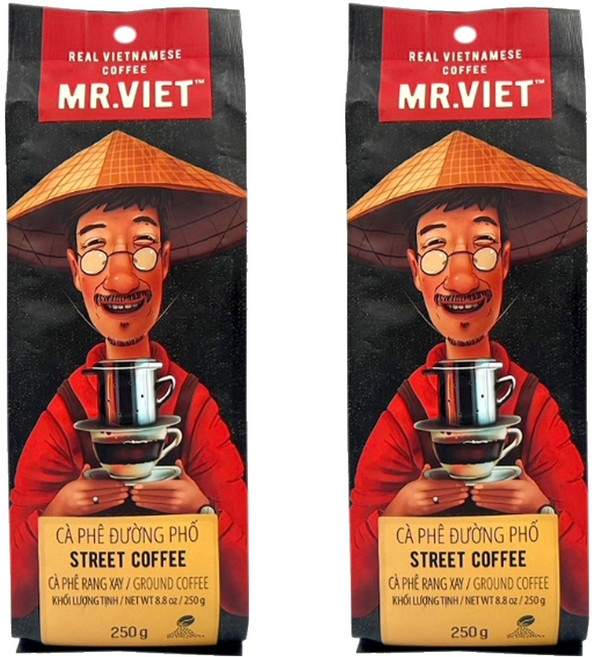 MR.VIET 街道咖啡粉, 咖啡粉, 250g, 2包