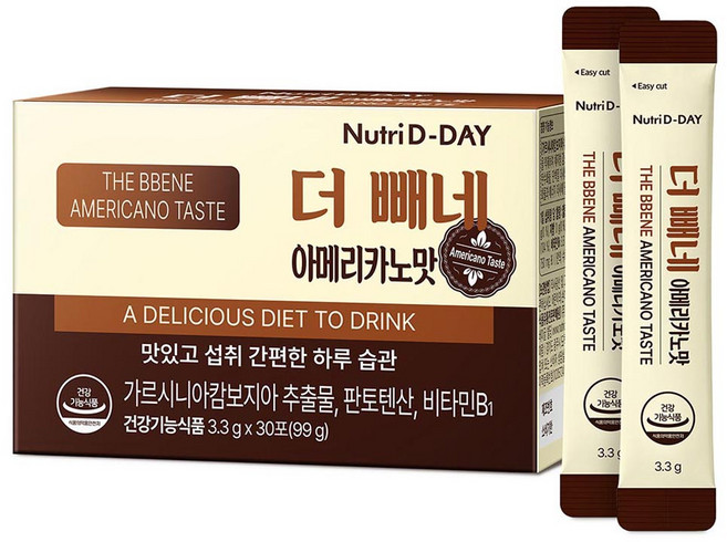 Nutri D-DAY The Bbane 美式咖啡風味, 99g, 1個