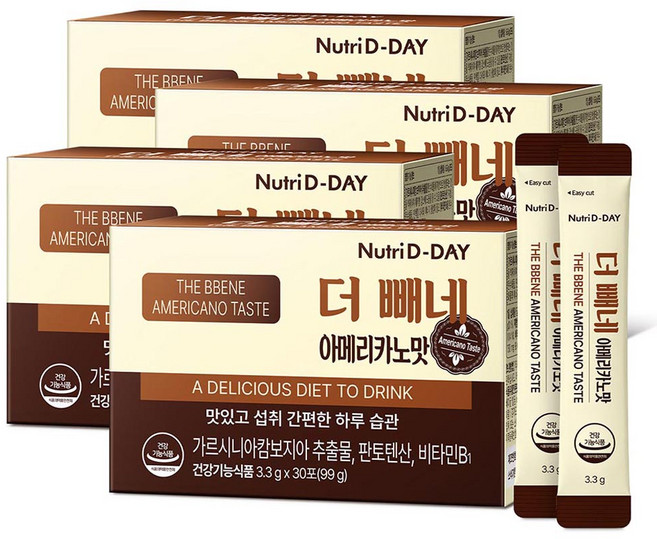 Nutri D-DAY The Bbane 美式咖啡口味, 99g, 4個