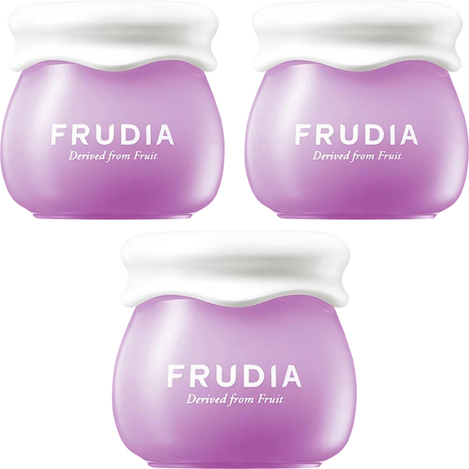 FRUDIA 台灣公司貨 望莓止渴 藍莓補水凝霜, 10g, 3罐