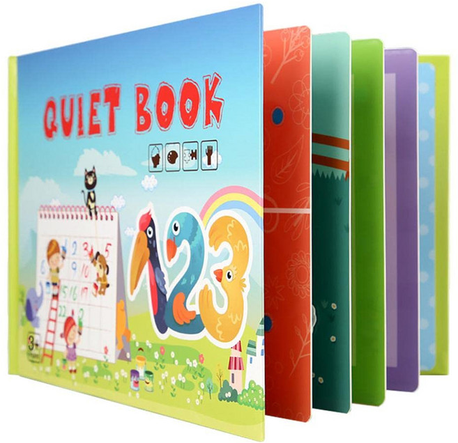 Jigsaw Quiet Book 安靜書, 數字概念, 奧樂玩具