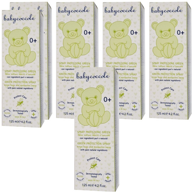 babycoccole 寶貝可可麗 草本驅蚊噴液, 125ml, 6個