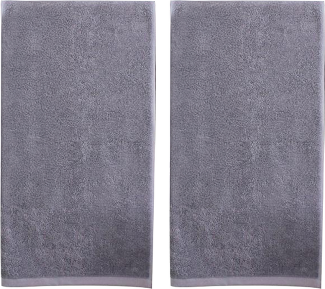 Amenity Towel 30支棉紗大浴巾 450g, 2條, 灰色