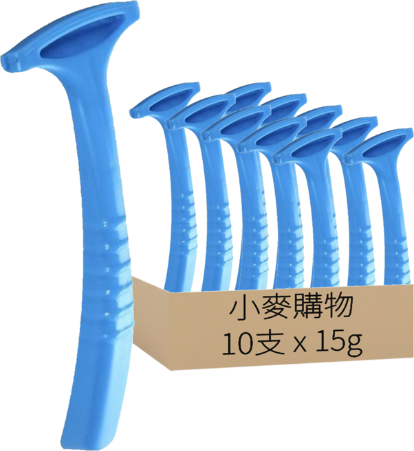 刮腳皮刀 E100 12.5 x 4 x 2cm, 15g, 10支, 1組