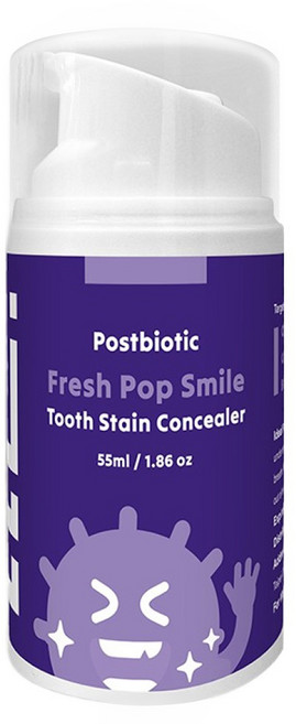 ELLO. 研舒肌 益生菌口氣清新亮白矯正膏 Fresh Pop SmileTooth Stain Concealer, 55ml, 1個