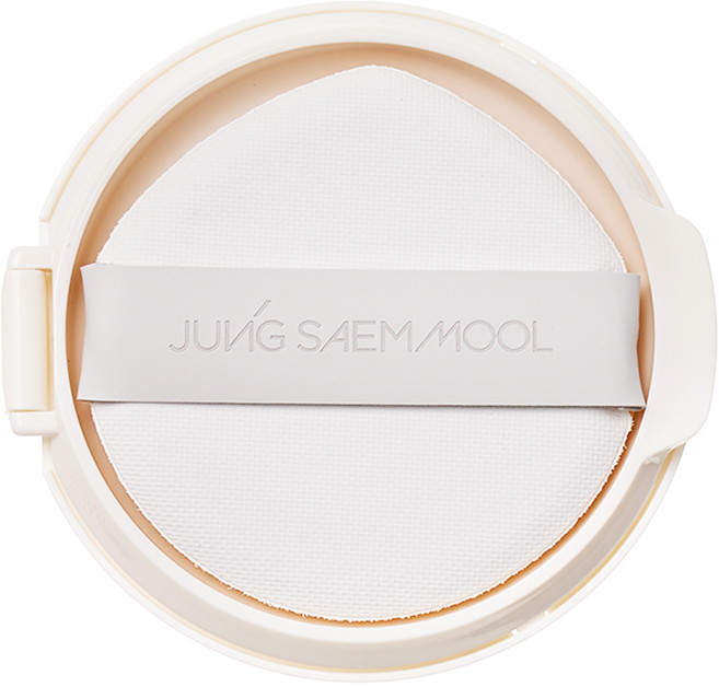 JUNG SAEM MOOL 鄭瑄茉 持久服貼網紗氣墊粉餅補充蕊, 1個, 13 雪白