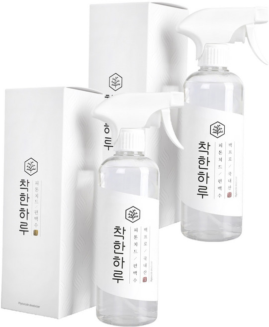 善良的一天 芬多精扁柏水噴霧除臭劑 正裝, 450ml, 2個