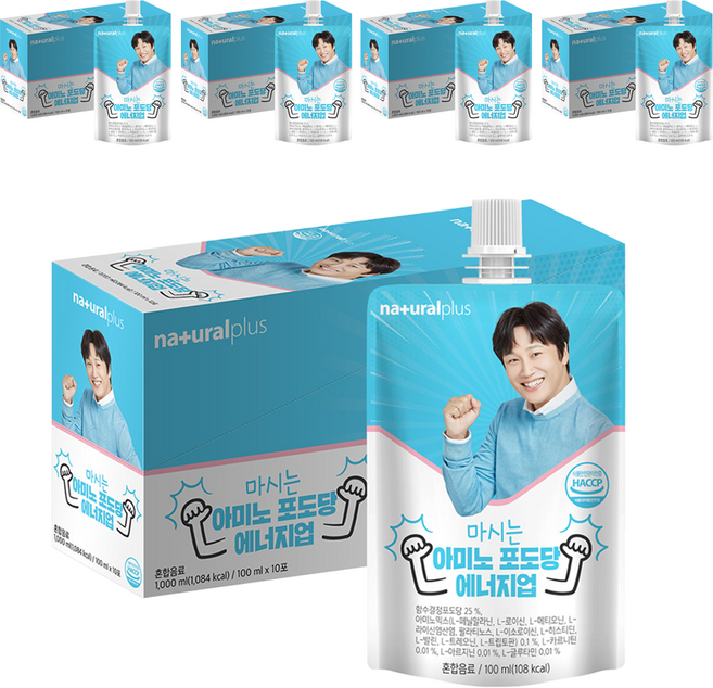 Natural Plus 飲用胺基葡萄糖糖能量飲, 100ml, 50個