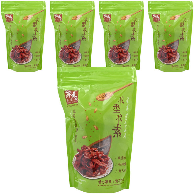 所長茶葉蛋 厚切素蹄筋 原味, 100g, 5包