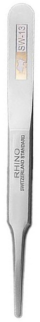 PRO RHINO TOOLS 犀牛鑷子 超硬防磁鑷子 SW-13 120mm, 1支, 銀色