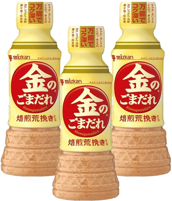 mizkan 味滋康 金焙煎芝麻醬, 250ml, 3瓶