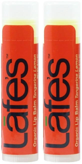 Lafes 純自然護唇膏, 柑橘檸檬, 4.25g, 2支