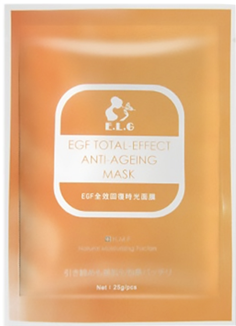 E.L.G 依洛嘉 EGF全效回復面膜, 10片, 1盒